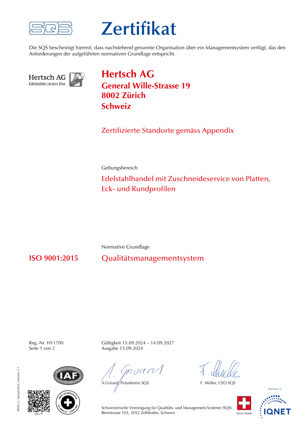 Hertsch_AG_SQS-Zertifikat